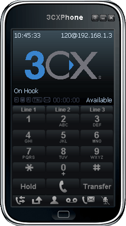 3CXPhone Software-Telefon 3CX Softphone für Windows