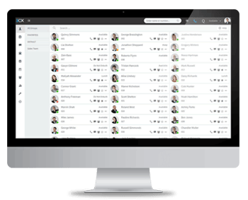 Call Center Webclient Erweiterte Funktionen der 3CX Call Center Software