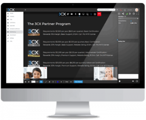 Webkonferenzen – Bildschirm teilen Unterstützen Sie Ihre Kunden und Mitarbeiter mit dem funktionsreichen Webkonferenz-Tool von 3CX