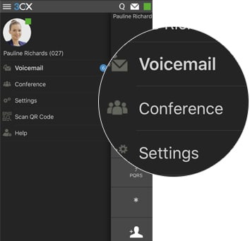 Benutzerhandbuch – Konferenz Starten Sie eine Telefonkonferenz via Webclient oder 3CX App
