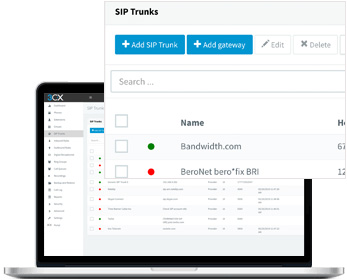 Cloud-Hosting Ihrer Telefonanlage – SIP-Trunk-Anbieter Cloud-Hosting Ihrer 3CX-Telefonanlage beim Hosting-Anbieter Ihrer Wahl