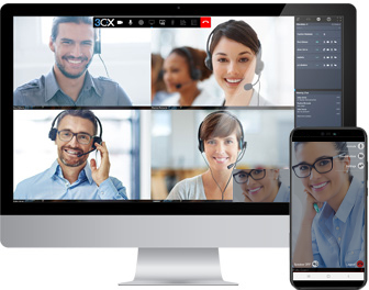Telefonanlage für KMUs – WebMeeting 3CX - die flexible TK-Anlage für KMUs
