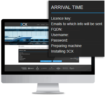 Hosted – PBX Express Configure e instale o 3CX automaticamente com o PBX Express