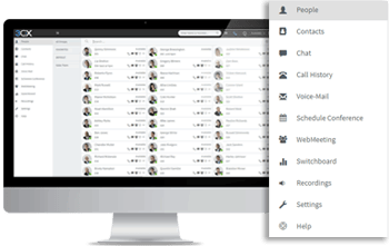 Hosted PBX – Web Client Aumente a produtividade com as avançadas ferramentas de Comunicação Avançada e Integração de CRM