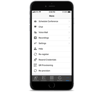 Android / iOS – Funcionalidades Clientes Android / iOS fáciles de usar y administrar