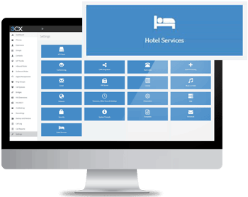 Servicios de PBX para Hotel Aproveche los beneficios de los servicios PBX para Hotel ya integrados.