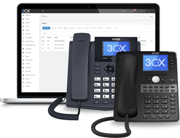 PBX en la Nube Linux – Teléfonos IP Consola de Administración de la Central Telefónica 3CX para el PBX en la Nube Linux o Windows