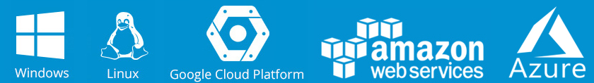 v15_platforms_image Su Sistema Telefónico Profesional en Windows, Linux, Google Cloud, Amazon, Azure