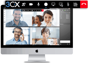 WebMeeting – fonctionnalités avancées Gagnez du temps avec la web conférence intégrée et gratuite : 3CX WebMeeting